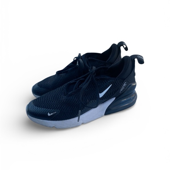 Nike Air Max 270 Midnight and White Sneakers - Picture 1 of 4